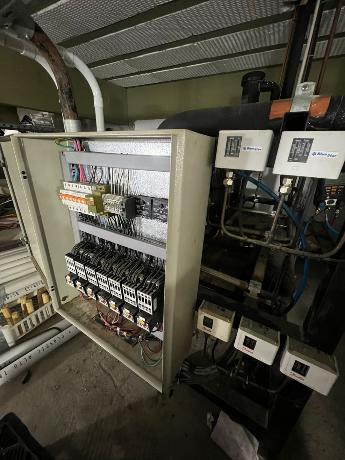 Tablero de automatización y control de temperatura